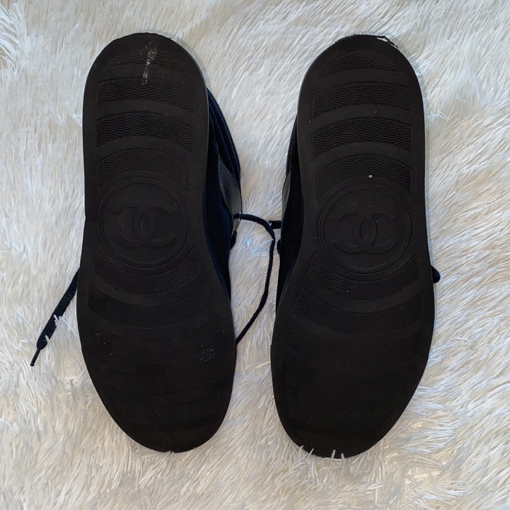 AUTHENTIC Men’s Chanel High Top Sneaker Like **New** with No Box/No Dust Bag - Picture 4 of 7